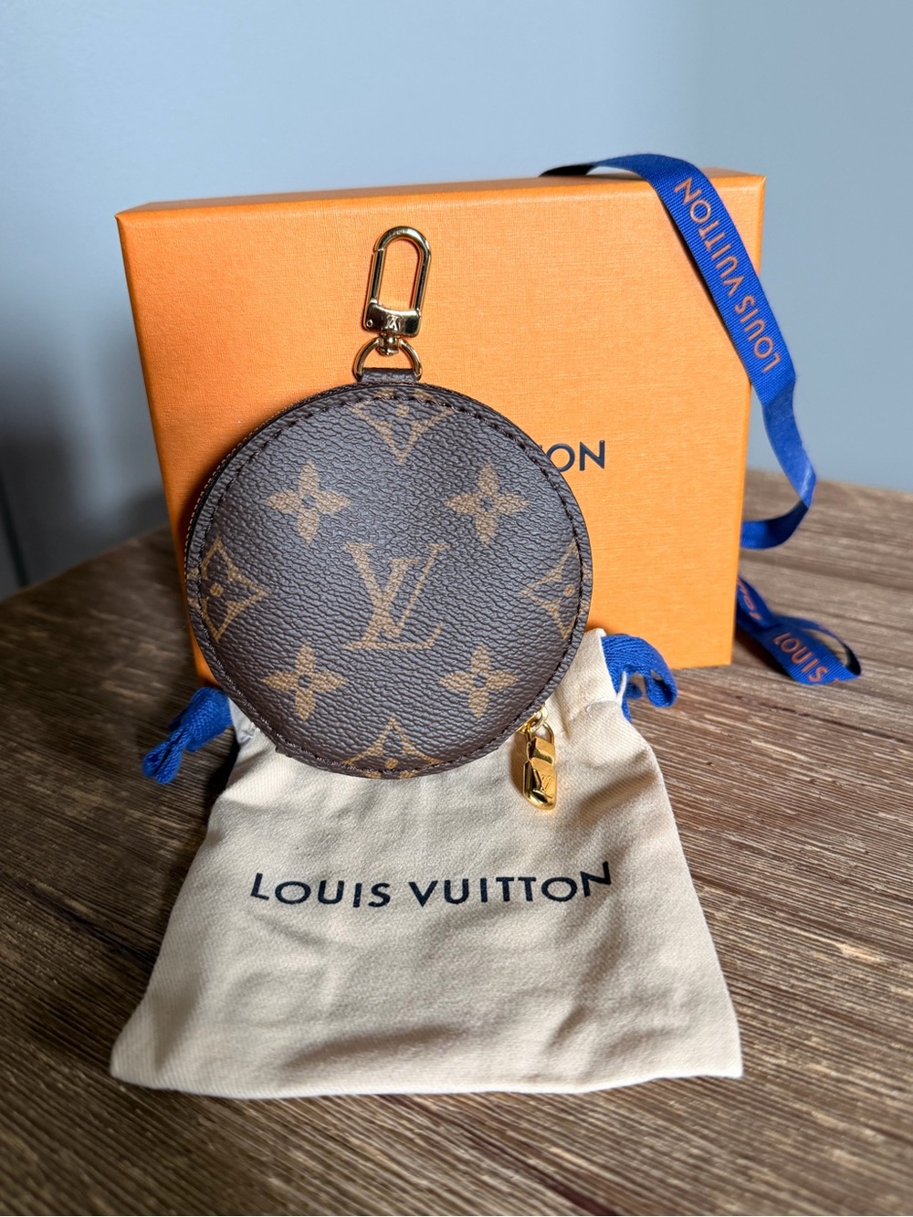 Louis Vuitton Monogram Round Coin Purse